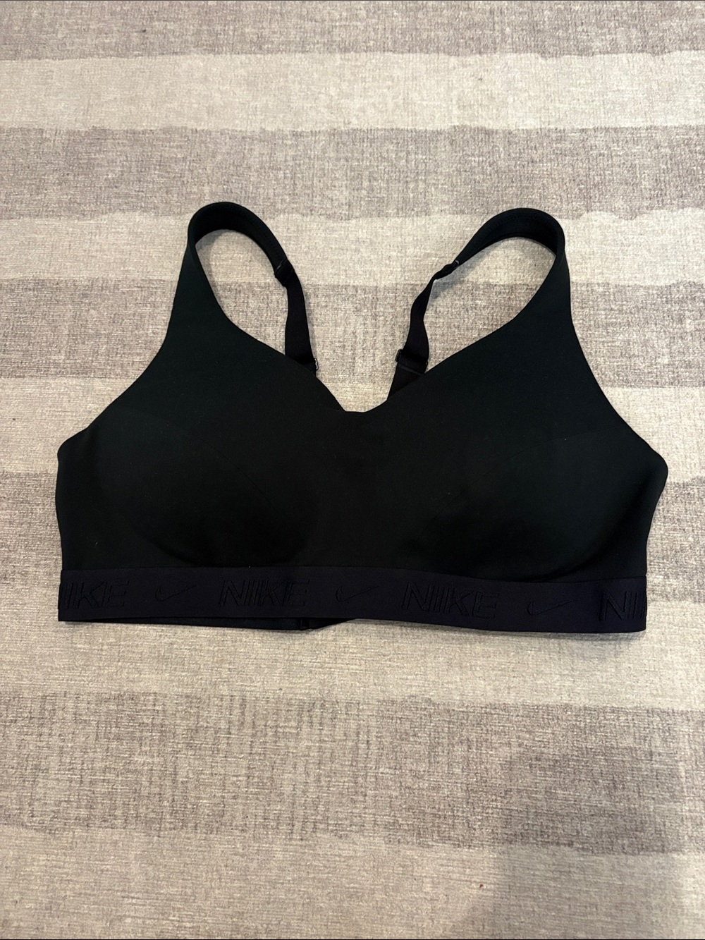 Nike Women’s Indy High Support Padded Adjustable Sports Bra - Black